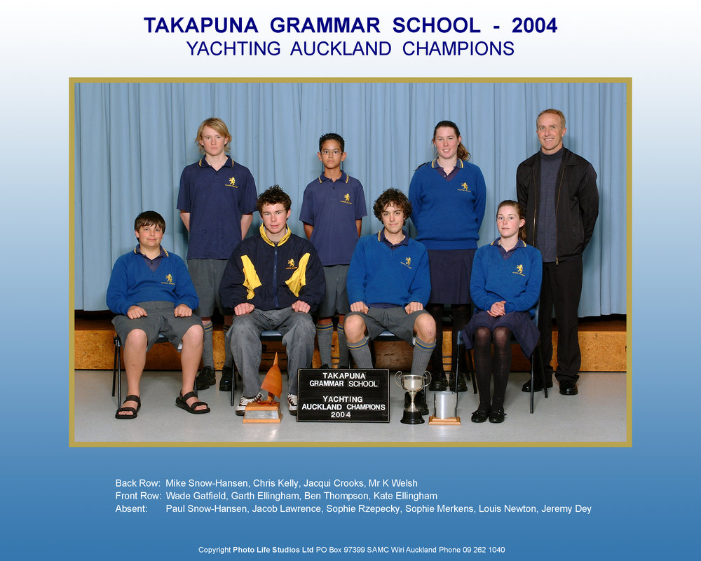 2004 Yachting Auckland Champions