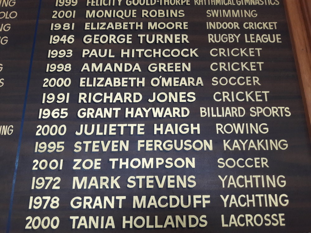 Juliette Haigh - NZ Representatives Honours Board