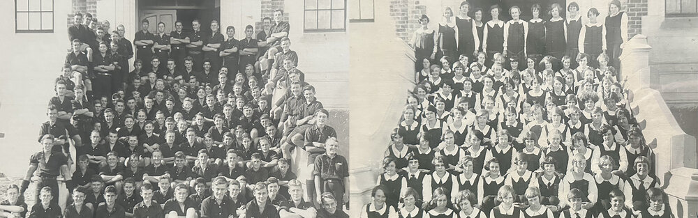 Foundation pupils 1927 - boys &amp; girls