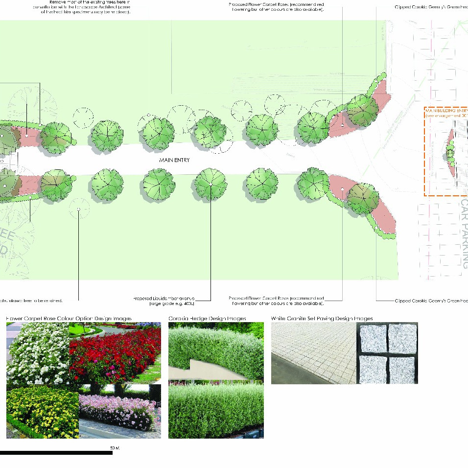 Full Site Landscaping Plan